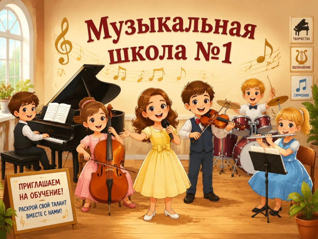 Музыкальная школа №1: откройте мир музыки для вашего ребёнка!