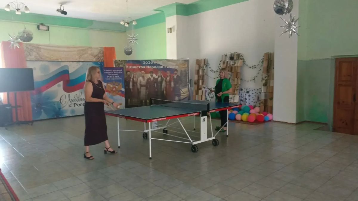 В пгт Михайловский состоялся турнир по настольному теннису