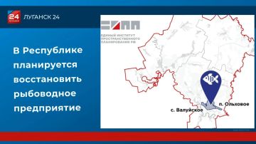 В ЛНР планируется восстановить рыбоводное предприятие