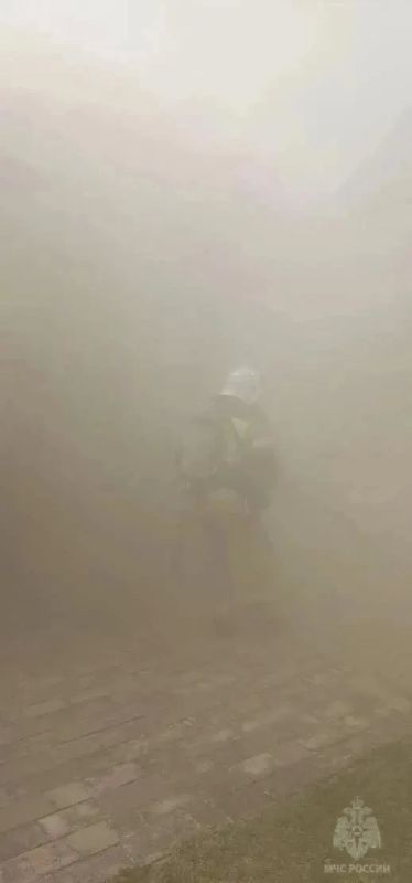 В СНТ «Зеленая Поляна» произошел пожар