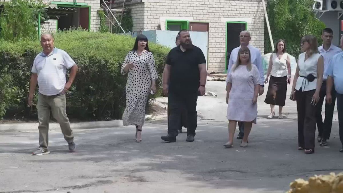 В Антрацитовском ясли-саду № 13 «Барвинок» проходит капитальный ремонт