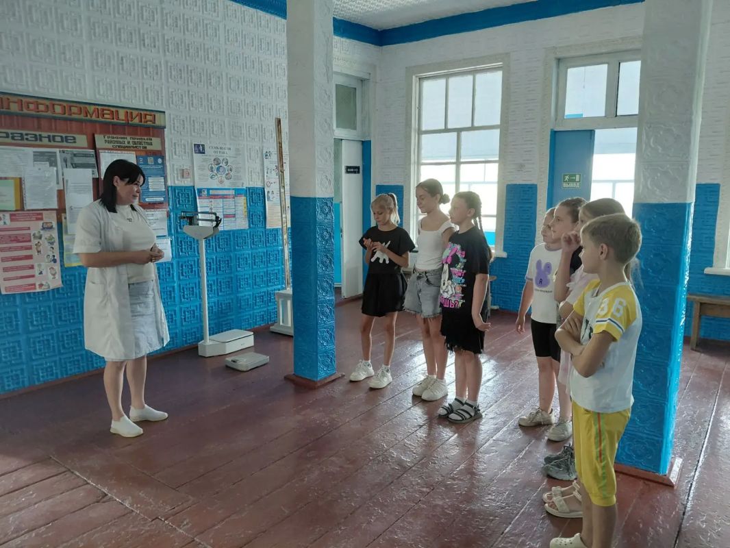 В Городищенской амбулатории прошел информационный час «Профессии в медицине»