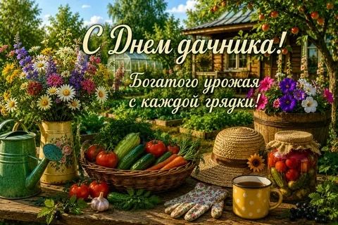 Друзья, с Днём дачника!. Сегодня на грядках — главный праздник, но мы, как медицинский канал, не могли пройти мимо Недели сохранения здоровья мозга