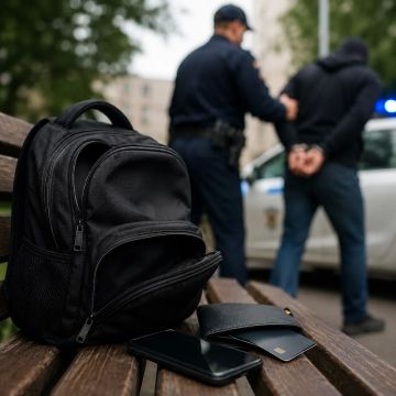 Не смог скрыться: в Алчевске задержали похитителя рюкзака