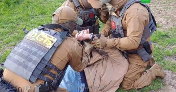 ФСБ задержала трех человек в ЛНР за госизмену