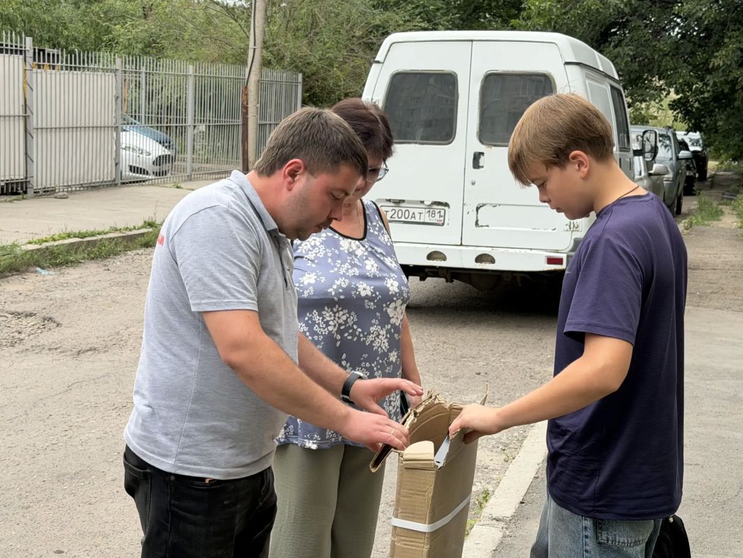 Яков Чернышов поддержал юного спортсмена из Луганска
