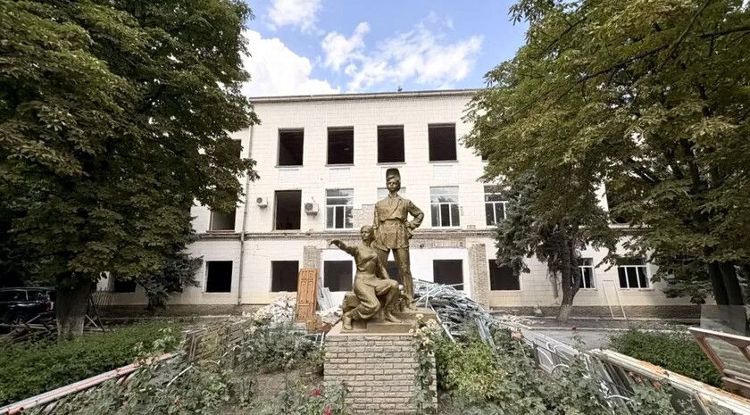 Капремонт начался в учебном корпусе Луганского колледжа автосервиса — Хуснуллин
