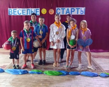 Лето со знаком плюс: спортивный праздник в Бунчуковском СДК