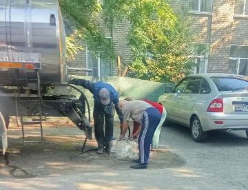 В Алчевске организован подвоз воды в микрорайоны города
