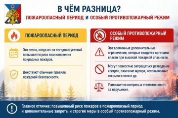Андрей Рубанцов: Пожароопасный сезон и особый противопожарный режим