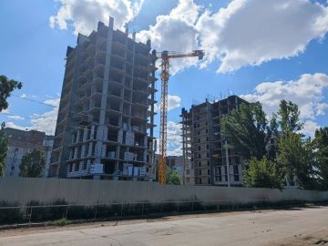 Вот как растет ЖК «Аура» у ЖД в Луганске