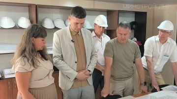 Минстрой ЛНР приступил к разработке типовых проектов для строительства школ и детсадов в новом столичном микрорайоне по ул. Линева