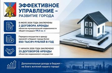 Андрей Рубанцов: ПРОДОЛЖАЕМ РАБОТУ ПО ЭФФЕКТИВНОМУ ИСПОЛЬЗОВАНИЮ МУНИЦИПАЛЬНОГО ИМУЩЕСТВА ГОРОДСКОГО ОКРУГА
