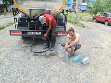В Алчевске организован подвоз воды в микрорайоны города