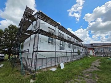 В Белокуракинской школе №2 идет капитальный ремонт: готовность 50%
