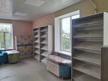 В главной библиотеке Славяносербского округа завершается большая модернизация