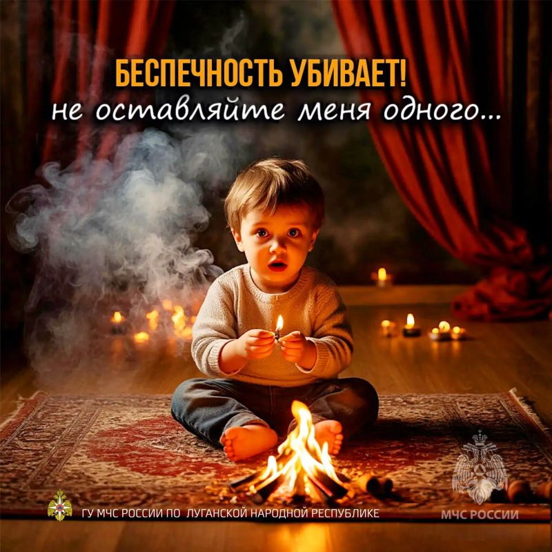 Цена беспечности: 6 детей погибли на пожарах в ЛНР