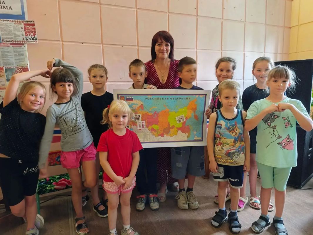В Фащевском клубе «Горняк» прошла игровая программа «Единство в нас»