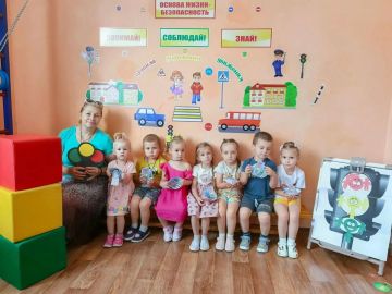 В Чернухинском музее прошёл познавательный час ко Дню светофора