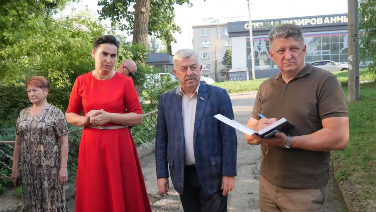 В квартале Щербакова прошла встреча в рамках "Муниципального диалога"