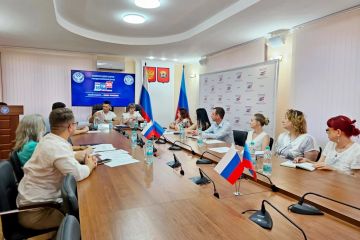 В Избирательной комиссии ЛНР состоялось совещание с представителями региональных СМИ по вопросам проведения жеребьёвок