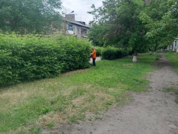 В городе Молодогвардейске проведены работы по благоустройству