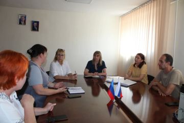 Сегодня в Администрации Новопсковского муниципального округа Луганской Народной Республики состоялось заседание комиссии по социальному контракту
