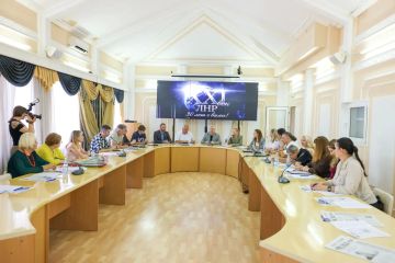 Виктор Водолацкий: Принял участие в торжественном мероприятии, посвящённом 30-летию со дня создания общественно-политической газеты «XXI век ЛНР»