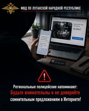 Луганские полицейские проводят проверку по факту дистанционного мошенничества