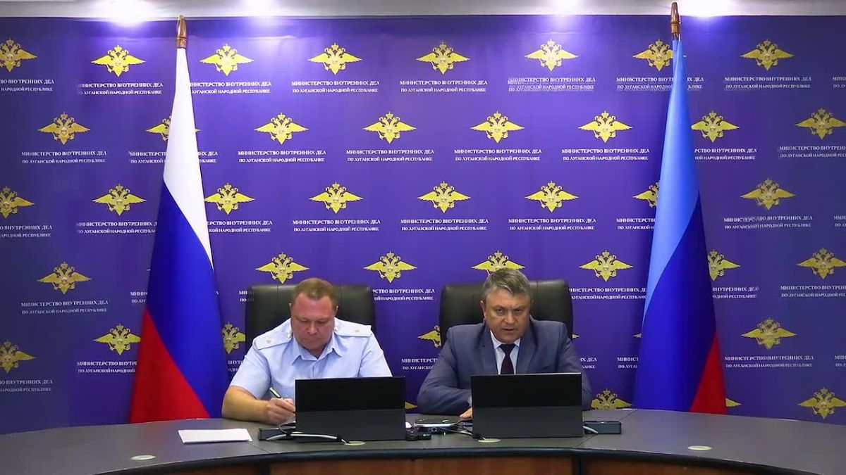Владимир Колокольцев представил нового Министра внутренних дел по Луганской Народной Республике