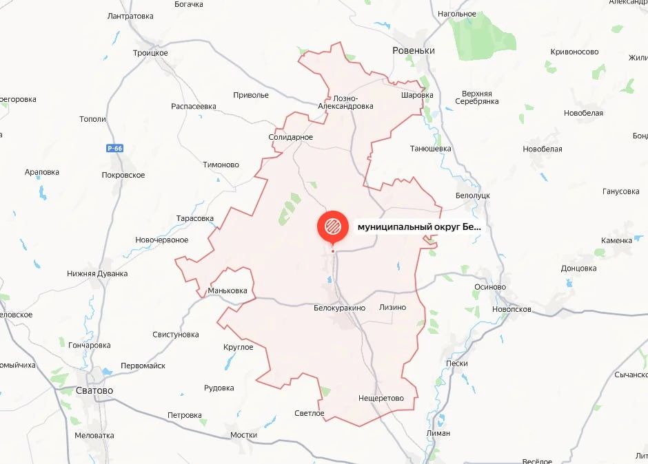 Воздушная тревога была объявлена на территории Белокуракинского района ЛНР