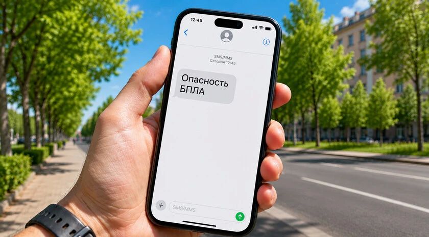 Смс-информирование о беспилотной опасности появилось в Северодонецкой агломерации