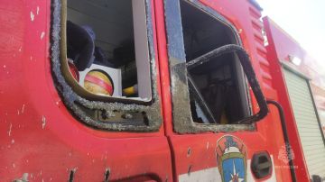 В Лисичанске беспилотник атаковал пожарную автоцистерну МЧС, сообщили в ведомстве