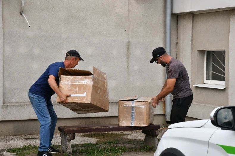 В Свердловское родильное отделение при поддержке Красноярского края передана гуманитарная помощь