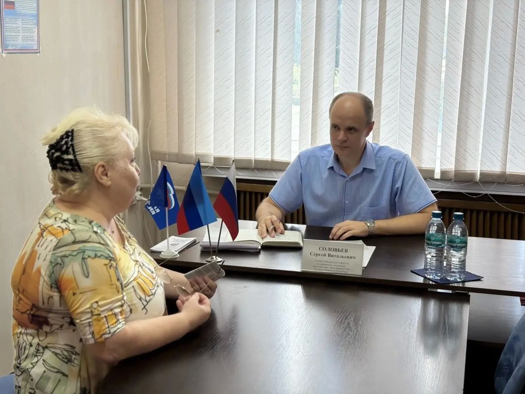 Сегодня провел очередной прием граждан по личным вопросам
