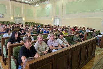В Антраците прошло обучение председателей участковых избирательных комиссий