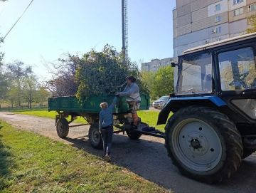 Коммунальными службами проведены работы на территории города
