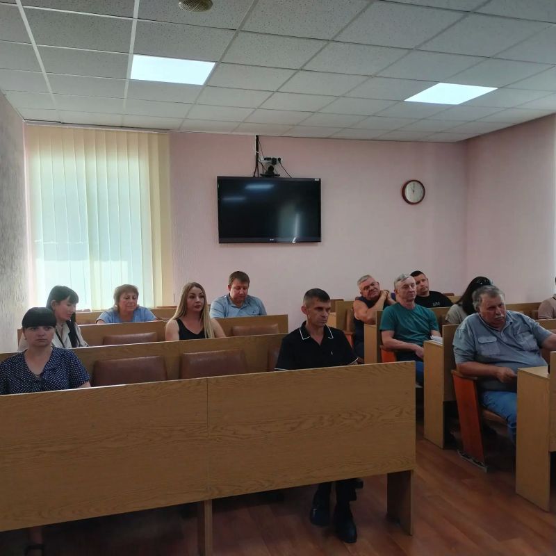Рабочее заседание комиссии