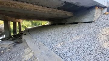 В Беловодском муниципальном округе дорожники вышли на финишную прямую в обновлении переправ через реку Бишконь