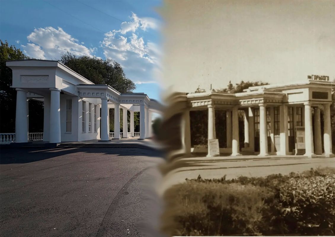 90 лет назад в Луганске открылся парк имени Максима Горького — настоящая жемчужина паркового зодчества города