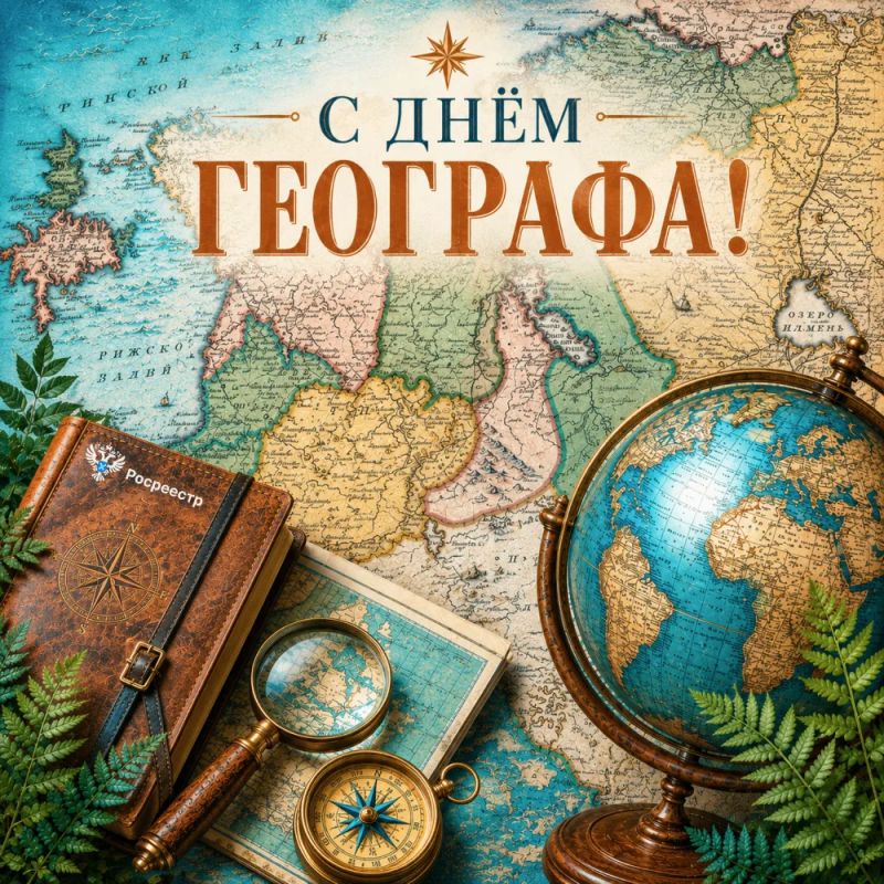 Друзья, сегодня в нашей стране отмечается День географа