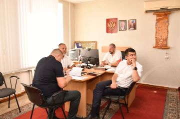 В Администрации Свердловского муниципального округа состоялось очередное еженедельное рабочее совещание в формате видеоконференцсвязи