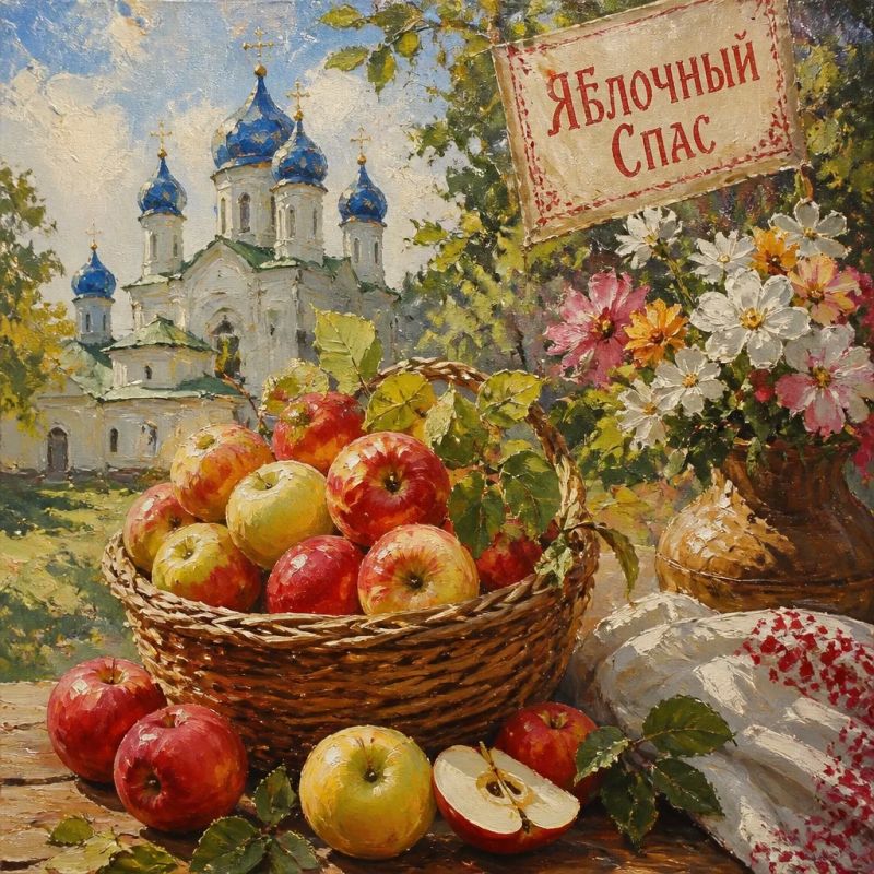 Вторая половина августа — время Яблочного Спаса