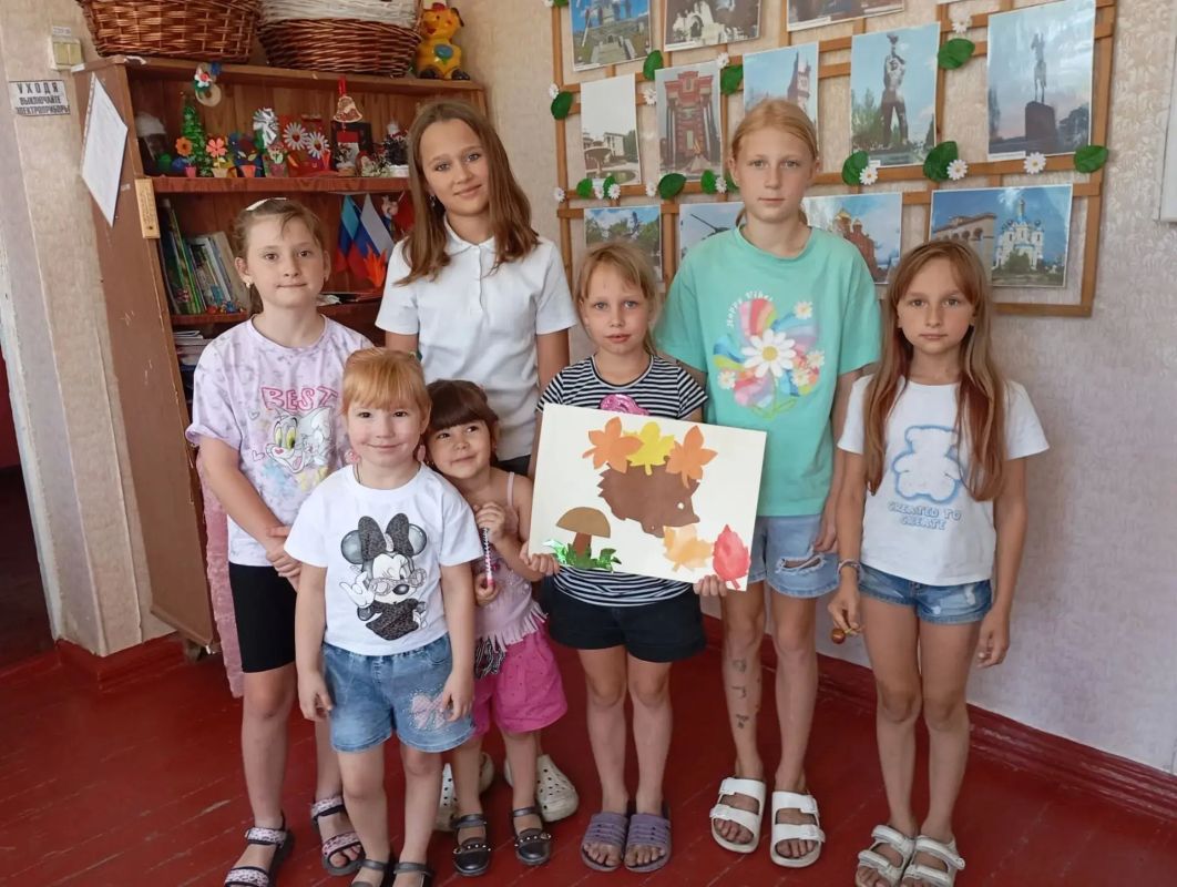 В Комиссаровском Доме культуры прошёл творческий день для детей