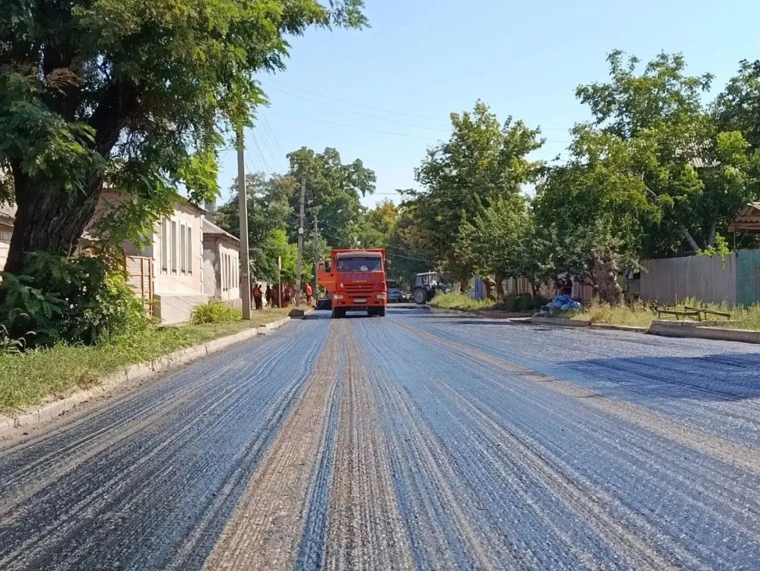 На улице Красноармейской начали ремонт дороги