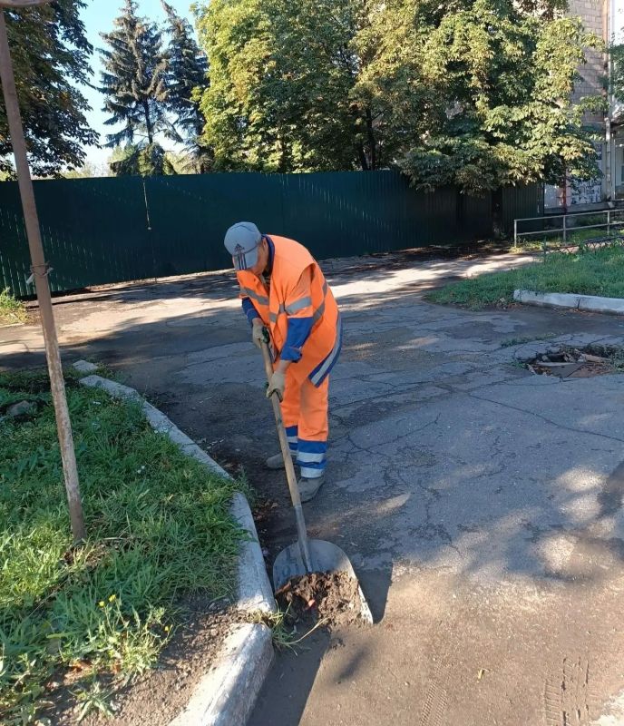 Коммунальными службами проведены работы на территории города