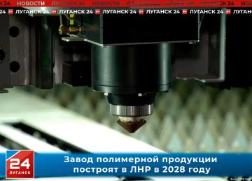 Завод полимерной продукции построят в ЛНР в 2028 году