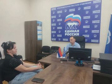 Состоялся очередной приём граждан, проведённый депутатом Евгением Тарариным