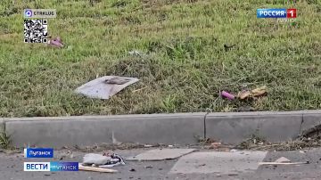 Вчера ВСУ атаковали машину на светофоре в Луганске