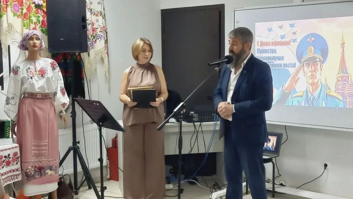 День офицера: встреча в Меловском краеведческом музее